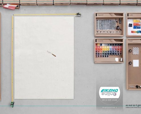 ایده های خلاق گرافیک در سایت فیکانو آنلاین