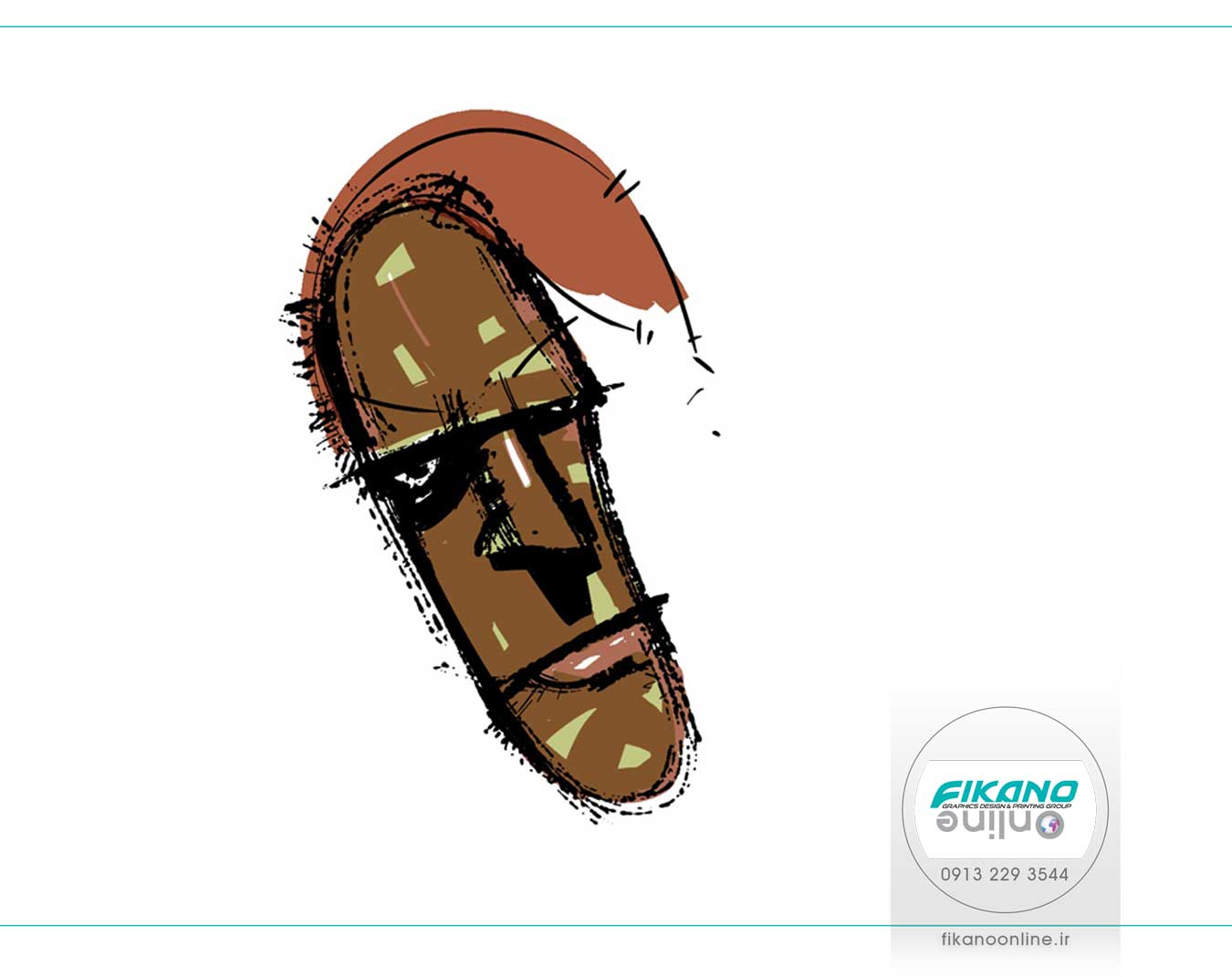 تصویرسازی سفارش تصویر سازی خلاق در وب سایت فیکانو آنلاین www.fikanoonline.ir