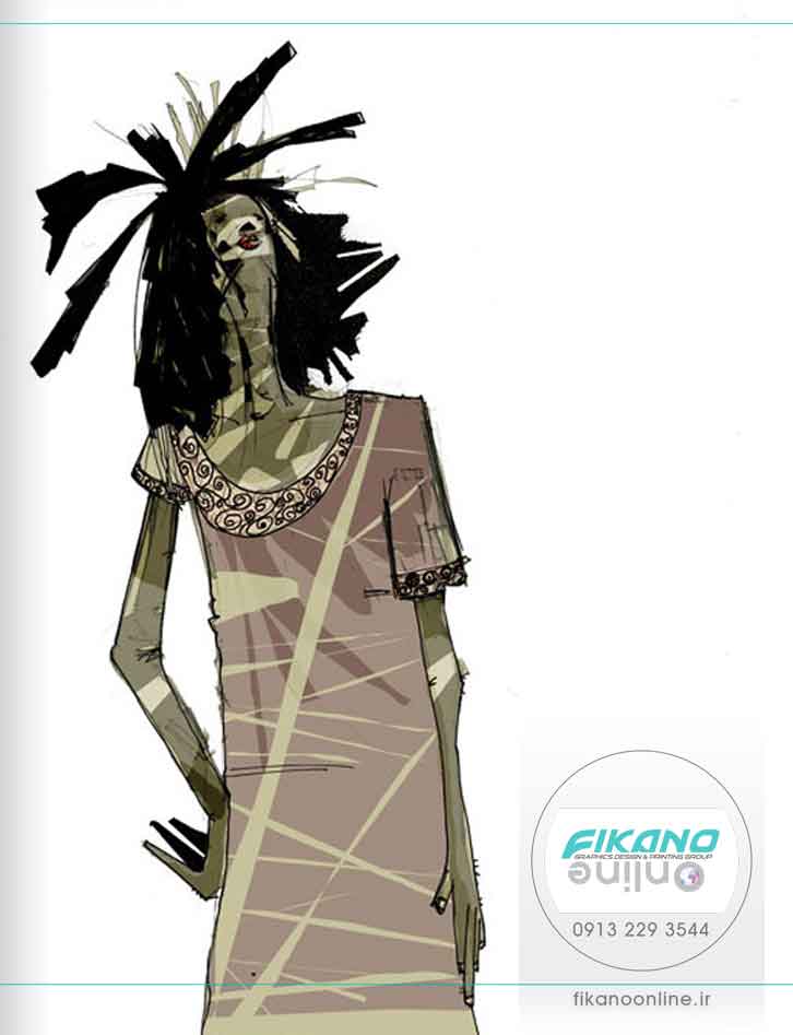 طراحی کاراکتر برای تصویرسازی ایده های طراحی کاراکتر - وب سایت فیکانو آنلاین www.fikanoonline.ir