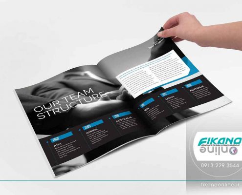 ایده های طراحی کاتالوگ - وب سایت فیکانو آنلاین www.fikanoonline.ir