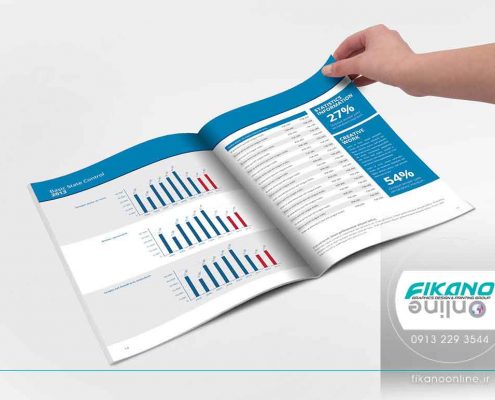 ایده های طراحی کاتالوگ - وب سایت فیکانو آنلاین www.fikanoonline.ir
