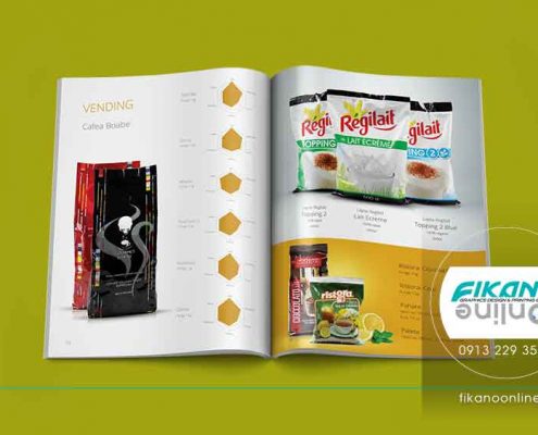 ایده های طراحی کاتالوگ - وب سایت فیکانو آنلاین www.fikanoonline.ir