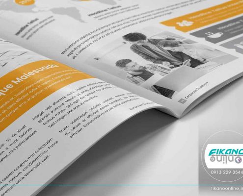 ایده های طراحی کاتالوگ - وب سایت فیکانو آنلاین www.fikanoonline.ir