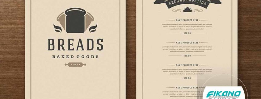 ایده های طراحی منو لیست قیمت - وب سایت فیکانو آنلاین www.fikanoonline.ir