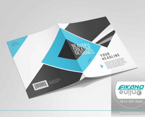 طراحی هندسی کاتالوگ ایده های طراحی کاتالوگ - وب سایت فیکانو آنلاین www.fikanoonline.ir