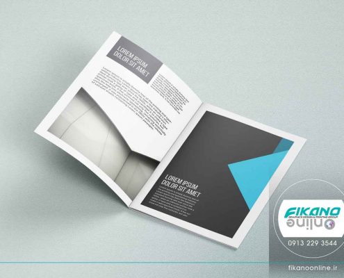 طراحی هندسی کاتالوگ ایده های طراحی کاتالوگ - وب سایت فیکانو آنلاین www.fikanoonline.ir