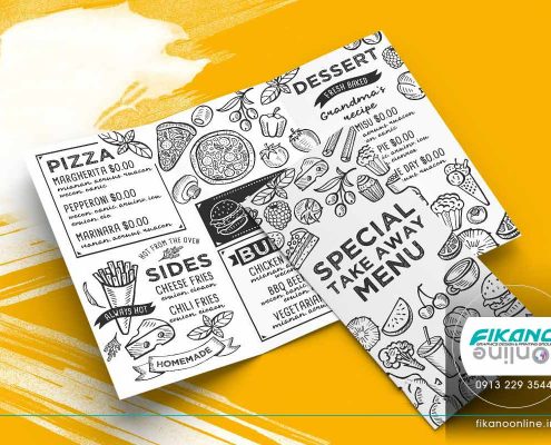 ایده های طراحی منو لیست قیمت - وب سایت فیکانو آنلاین www.fikanoonline.ir