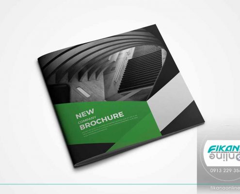 طراحی کاتالوگ با تم تیره رنگ ایده های طراحی کاتالوگ - وب سایت فیکانو آنلاین www.fikanoonline.ir