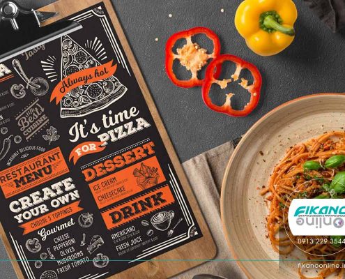 ایده های طراحی منو لیست قیمت - وب سایت فیکانو آنلاین www.fikanoonline.ir