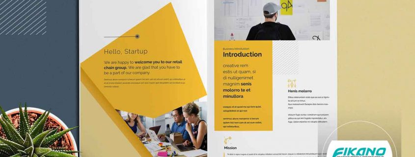 ایده های طراحی کاتالوگ - وب سایت فیکانو آنلاین www.fikanoonline.ir