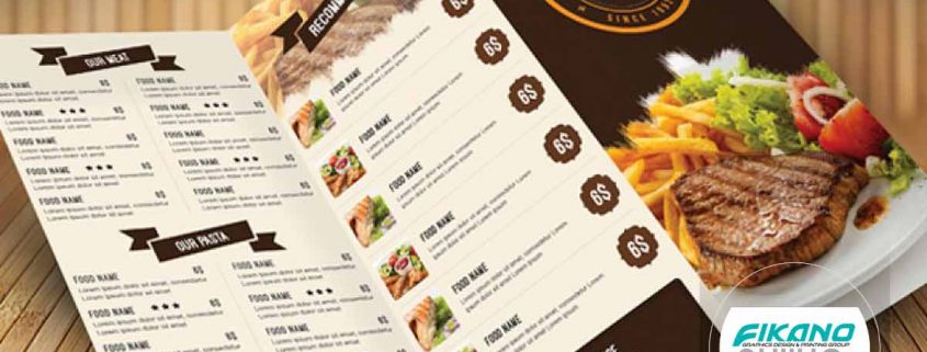 ایده های طراحی منو لیست قیمت - وب سایت فیکانو آنلاین www.fikanoonline.ir