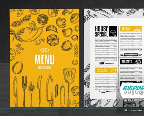 ایده های طراحی منو لیست قیمت - وب سایت فیکانو آنلاین www.fikanoonline.ir