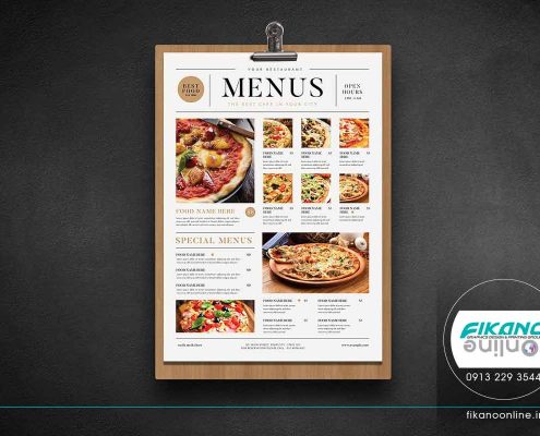 ایده های طراحی منو لیست قیمت - وب سایت فیکانو آنلاین www.fikanoonline.ir