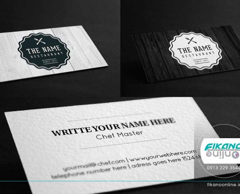 منوی تک رنگ بسیار زیبا برای رستوران و فست فود ایده های طراحی منو لیست قیمت - وب سایت فیکانو آنلاین www.fikanoonline.ir