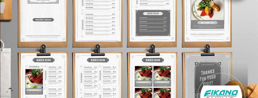 ایده های طراحی منو لیست قیمت - وب سایت فیکانو آنلاین www.fikanoonline.ir