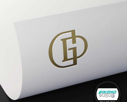 طرح لوگو حروف g و d