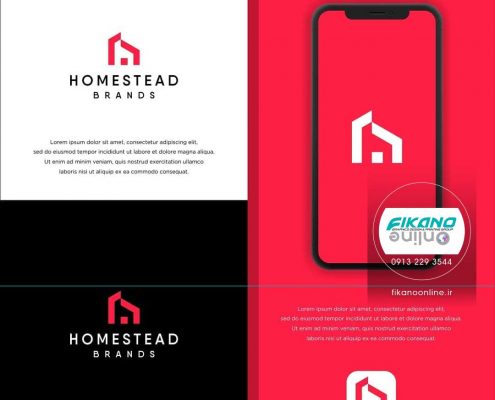 لوگو املاک و معاملات ملکی و بنگاه و ساخت و ساز خانه