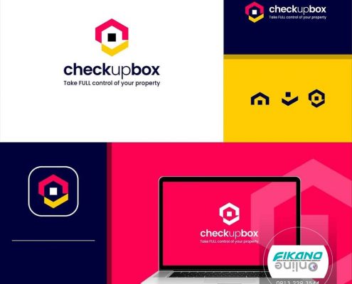 ایده خلاق طراحی لوگو با فرم تیک