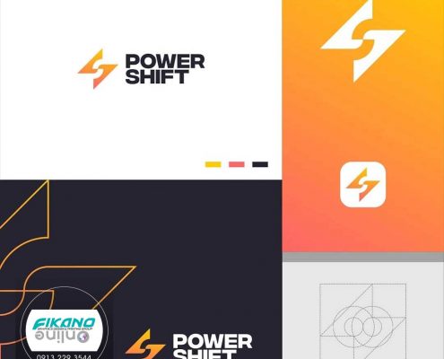 طراحی لوگو با حرف s