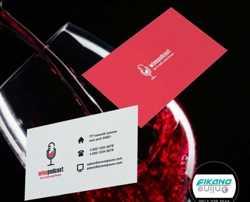 طراحی لوگو با میکروفن