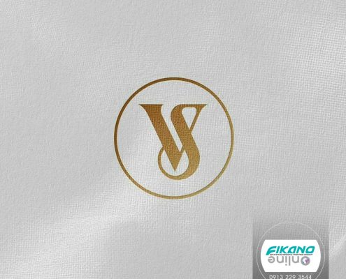 طراحی نشان با حروف