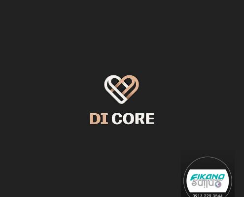 طراحی فرم قلب در لوگو