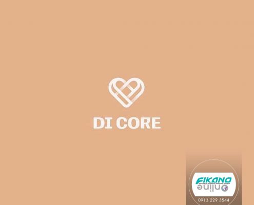 طراحی فرم قلب در لوگو