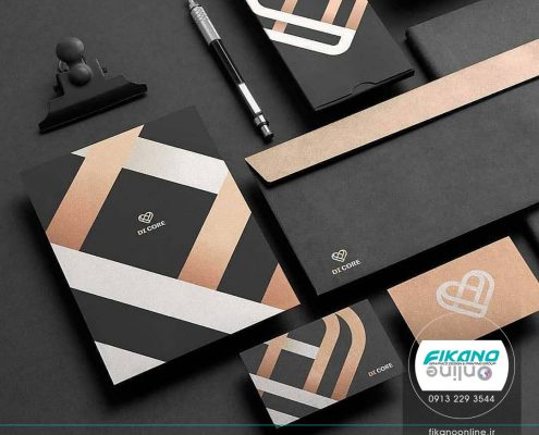 طراحی فرم قلب در لوگو