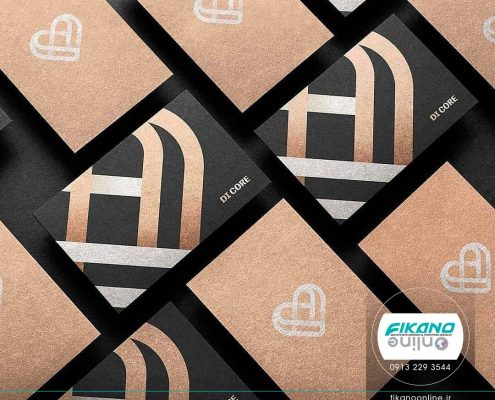 طراحی فرم قلب در لوگو