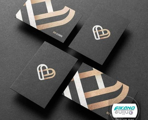 طراحی فرم قلب در لوگو