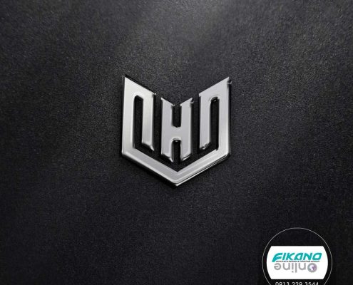 طراحی لوگو با حروف فرم روباه