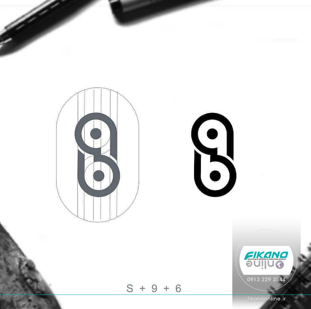 طراحی آرم (لوگو) اعداد