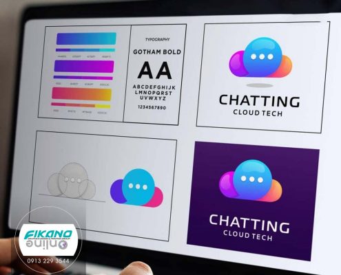 طراحی لوگو برای پیام رسان