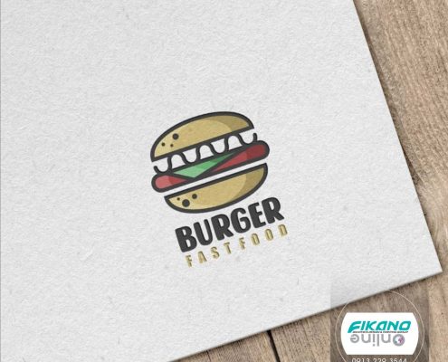 طراحی لوگو همبرگر