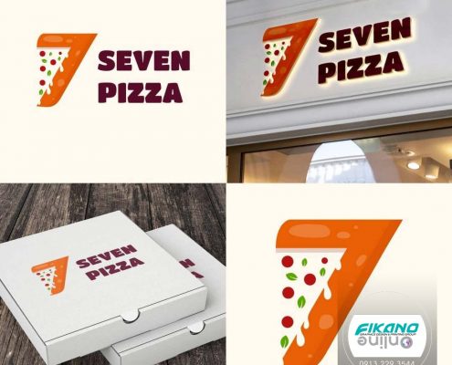 طراحی لوگو پیتزا