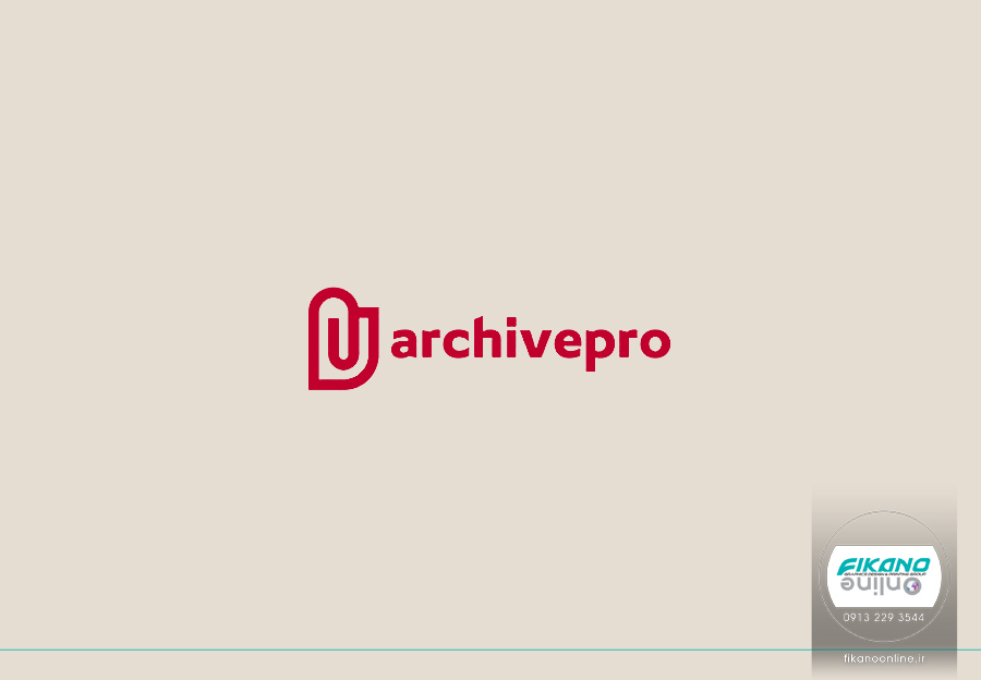 ایده طراحی لوگو گیره کاغذ