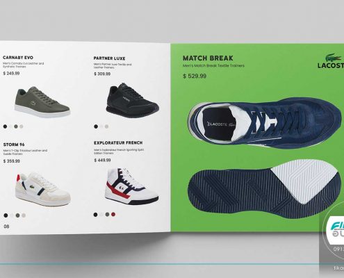 کاتالوگ محصولات کفش های لاگوست